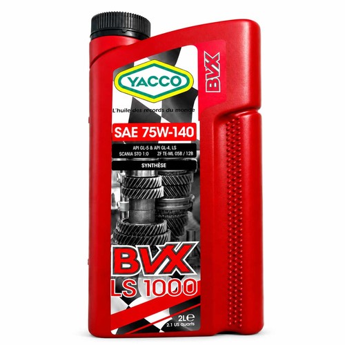 Yacco bvx 1000 75w140 - bvx, ls