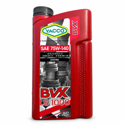 Yacco bvx 1000 75w140 - bvx,